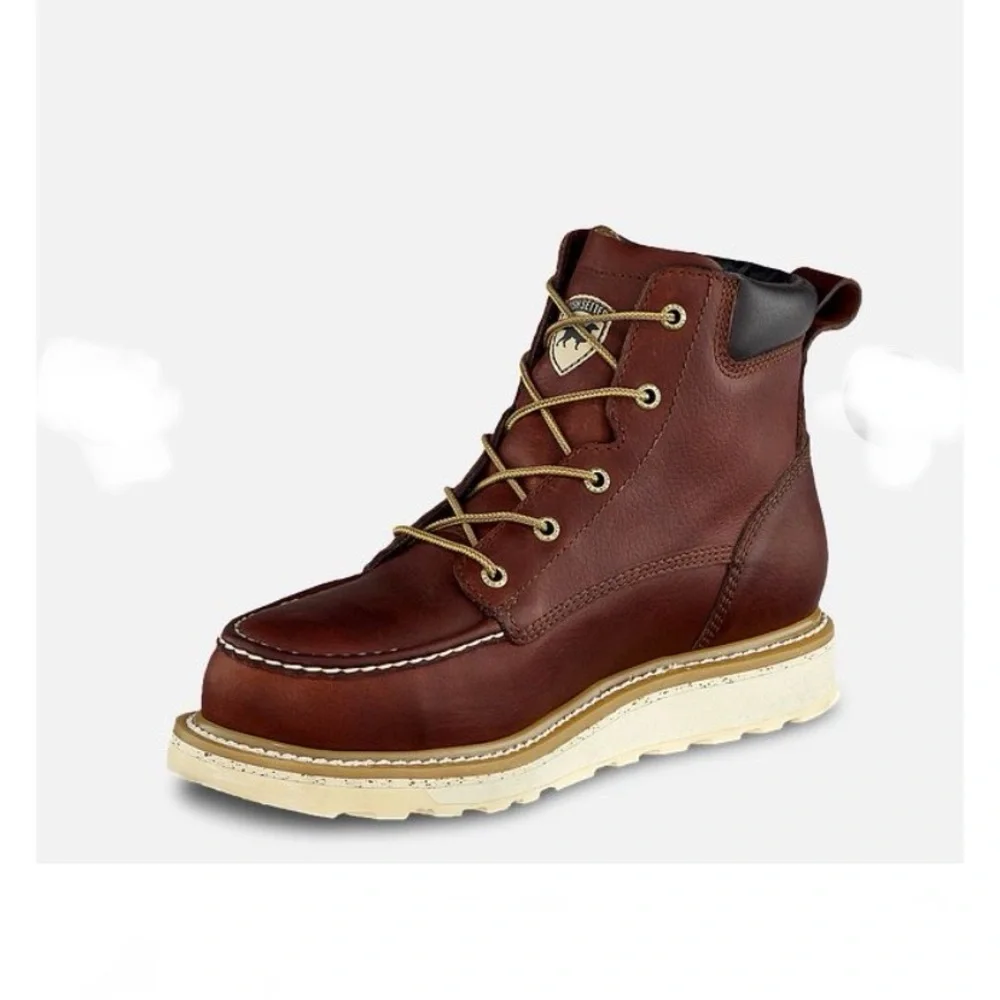 Irish Setter Ashby Work 6-inch Leather Soft Toe Mens size 9 NEW!!!